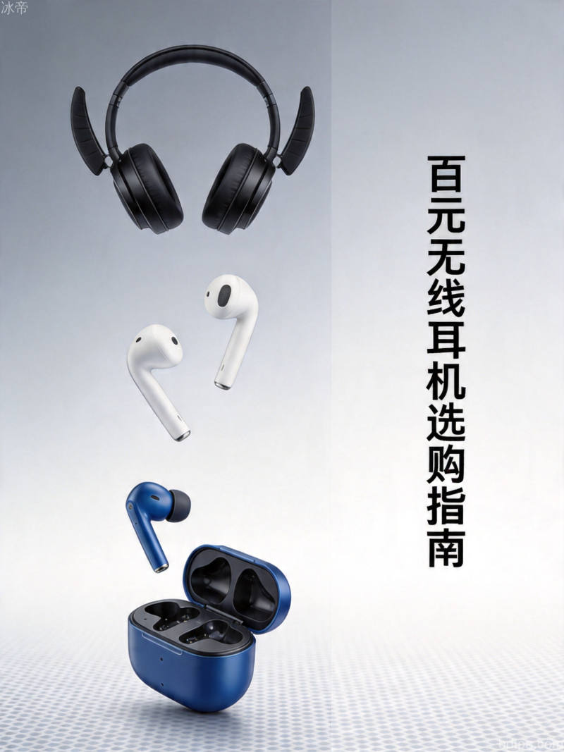 华为耳机展示