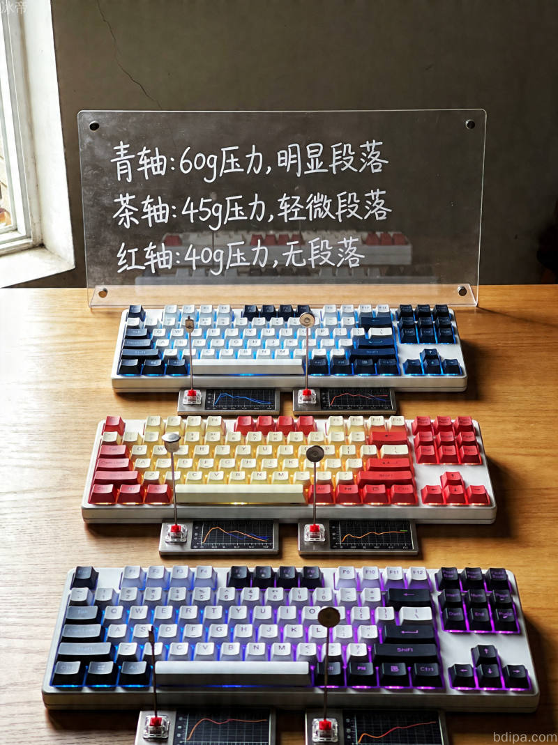 茶轴键盘展示