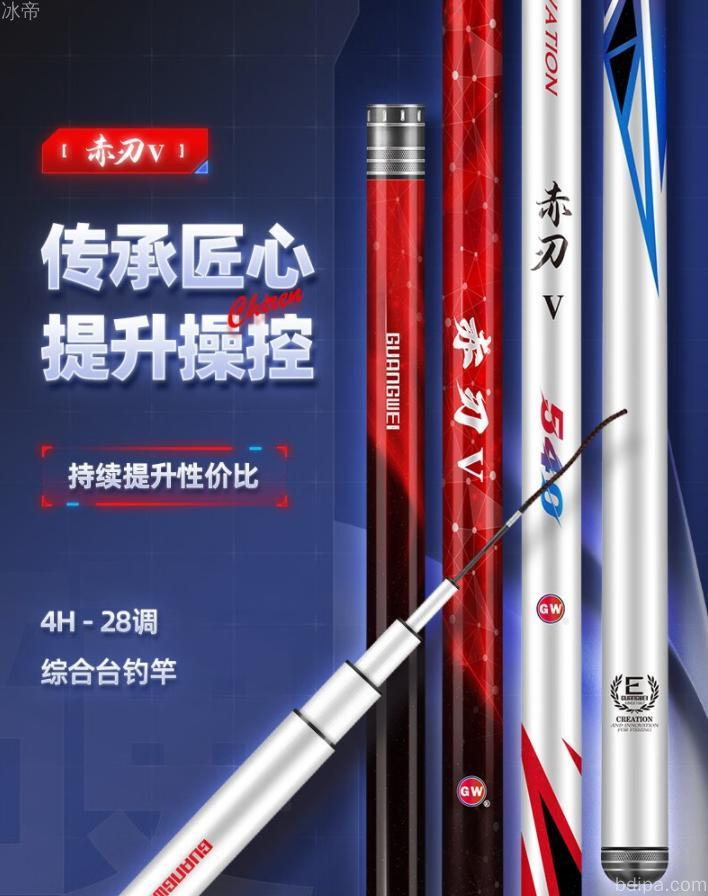 鱼竿对比