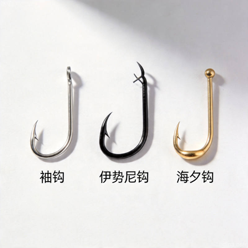 鱼钩型号对照表：不同鱼种应该选择什么型号 1