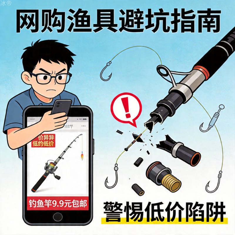 网购渔具避坑指南：这些套路你知道吗？