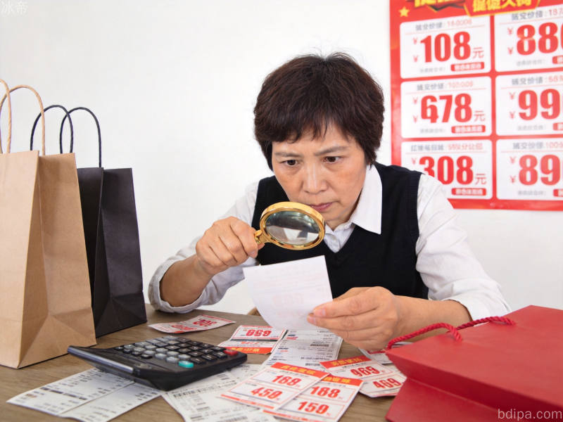 理性消费提醒:购物车与钱包对比,提醒消费者按需购买不冲动