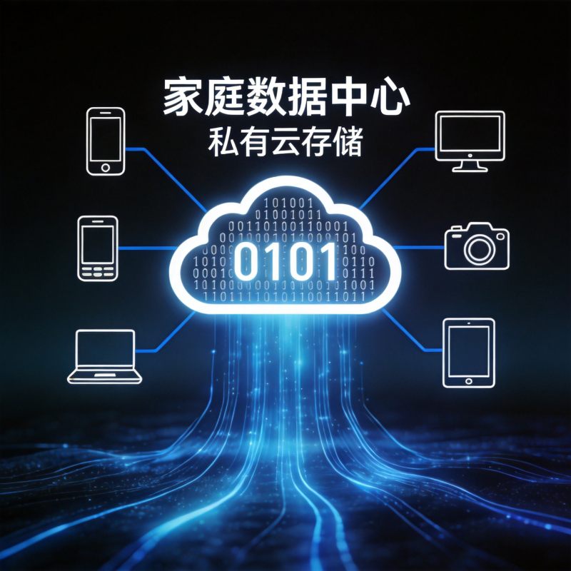 NAS私有云数据存储：家庭私有数据中心架构，数据安全本地化管理
