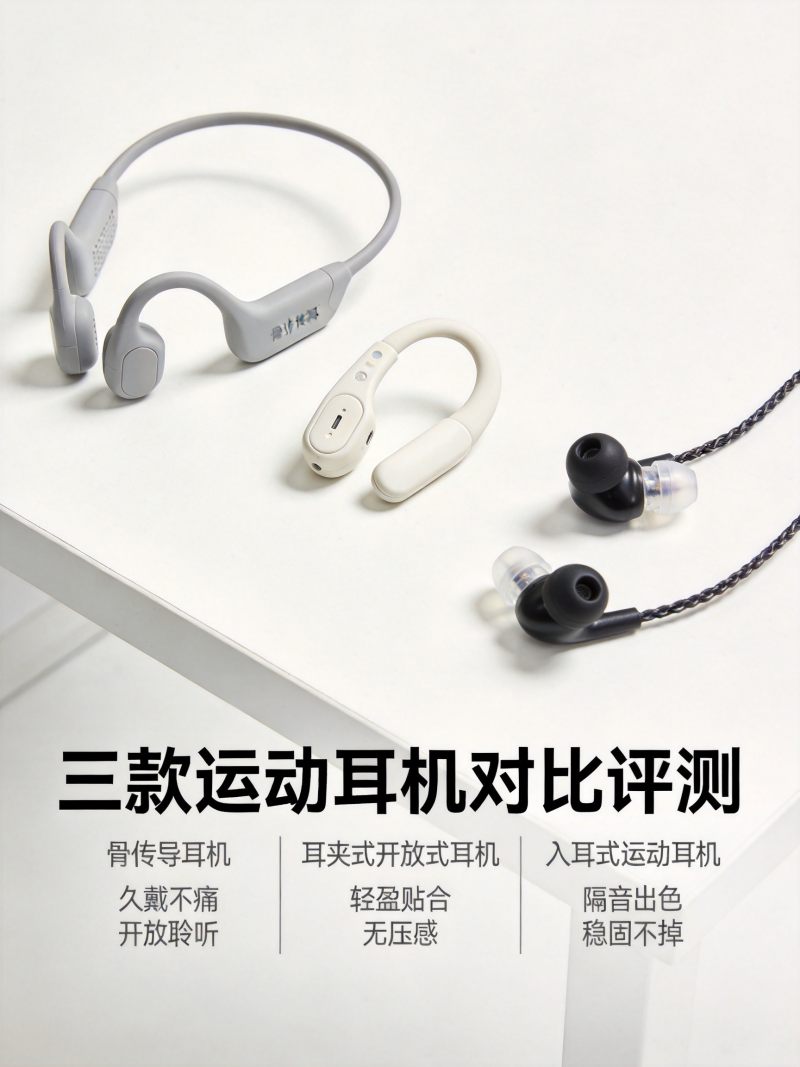 三款不同类型运动耳机桌面横向对比评测
