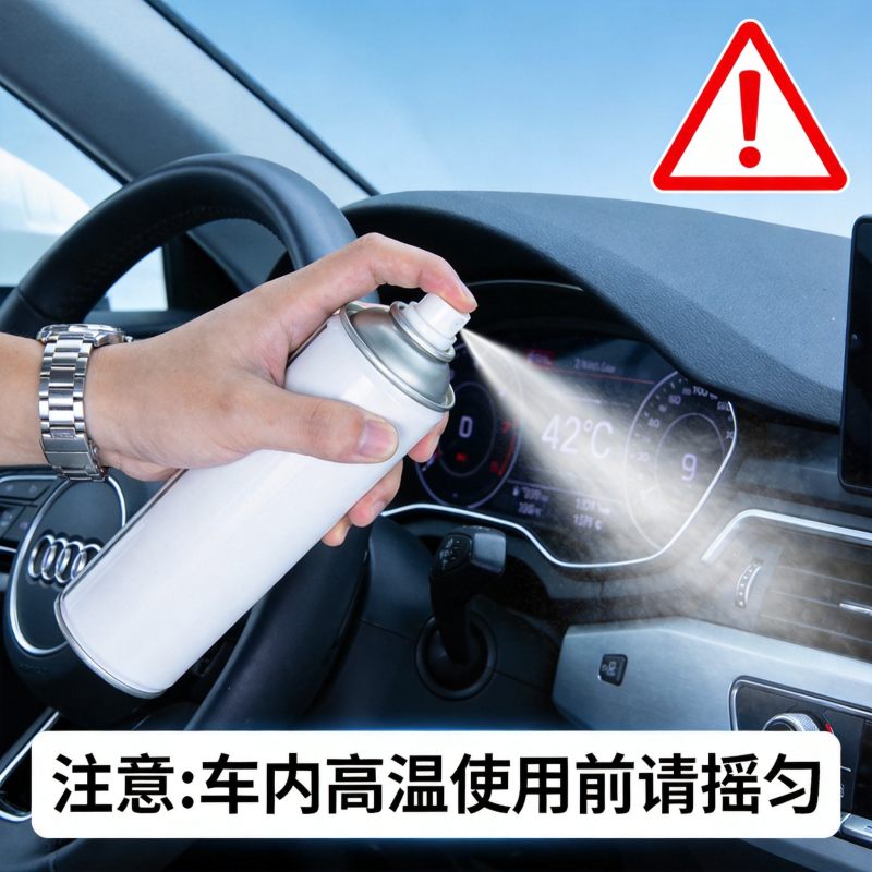 三种夏季降温产品摆放在木桌上的产品对比测评图